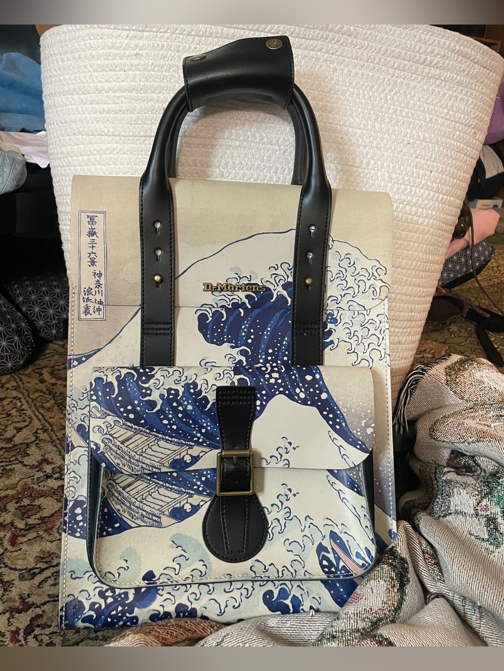 Dr. Martens x The MET Great Wave Backpack RARE